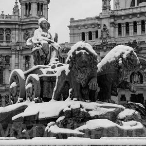 La diosa con nieve